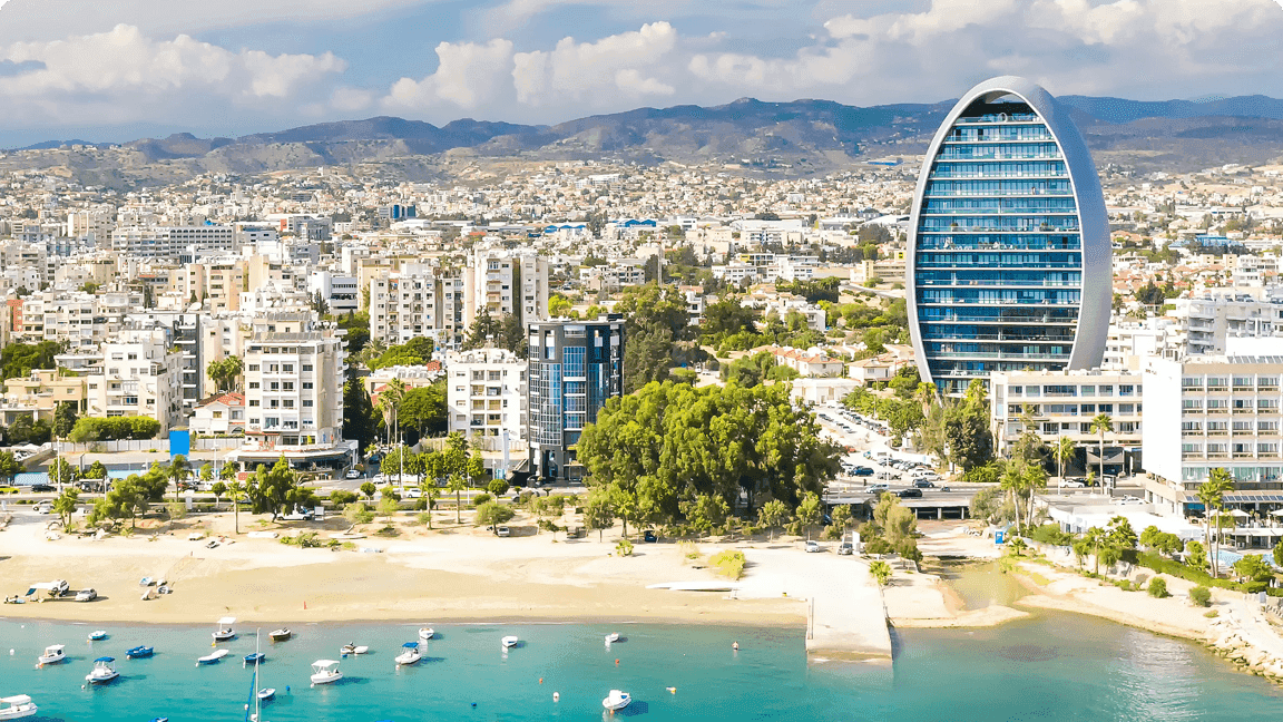 Buildings near beach side - Limassol